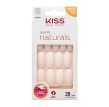 Unha Postiça Salon Naturals Bailarina Longa - Kiss New York