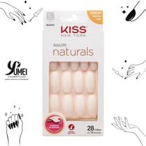 Unha postiça salon naturals bailarina longo kiss new york