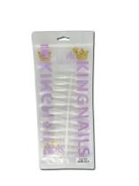 Unha Soft Gel Stiletto Fosca 120 Unidades - King Nails Unha Soft Gel Stiletto Fosca 120 Unidades - King Nails
