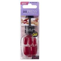 Unhas Adesivas First Kiss Impress Bittersweet