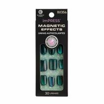 Unhas Autocolantes imPRESS Magnetic Effects Better Things - Quadrado Curto