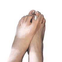 Unhas falsas curtas Capa completa Pressione nas unhas dos pés Unhas falsas Pés artificiais