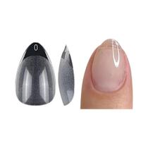 Unhas Falsas Semi-Foscas Em Formato De Amêndoa 120PCS Design De Unhas Extensões De Salão Uso Diário