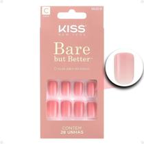 Unhas Kiss Bare But Better Nails So Natural BN301B