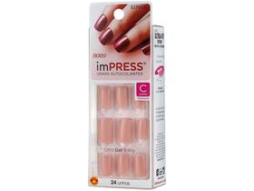 Unhas Kiss Impress Summer Love BIP081BR