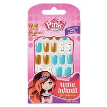 Unhas Kiss Pink Infantil Sweetness PBG03BR