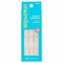 Unhas Naturais Kiss NY Broadway Quadrado Curto Com Aba Unhas Naturais Kiss NY Broadway Quadrado Curto Com Aba