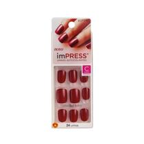 Unhas Postiças Autocolant Impress Curta Tweetheart - Kiss NY