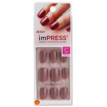 Unhas postiças autocolantes imPRESS Kiss NY - Summer Nude