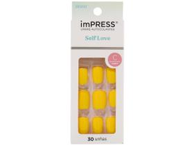 Unhas Postiças Autocolantes imPress Self Love - Curta Unhas Postiças Autocolantes imPress Self Love - Curta