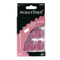 Unhas Postiças Bailarina Rose UP407 - Macrilan Unhas Postiças Bailarina Rose UP407 - Macrilan