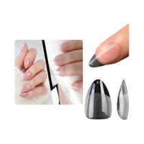 Unhas Postiças Extra Longas E Transparentes, 120 Peças, Meia Cobertura, Acrílicas, Profissionais, Unhas Postiças Extra Longas E Transparentes, 120 Peças, Meia Cobertura, Acrílicas, Profissionais,