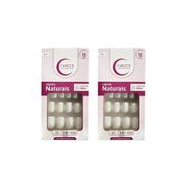 Unhas Postiças Fhaces Natural Curvatura Media Com 24Un - 2Un