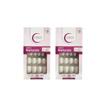 Unhas Postiças Fhaces Natural Curvatura Media Com 24Un - 2Un