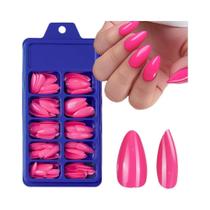 Unhas Postiças Francesas De 9 Cores, 120 Peças, Curtas, Quadradas, Brilhantes, Nude, Rosa, Marrom,