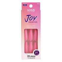 Unhas Postiças Kiss New York - Joy Collection Sweet Pink