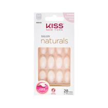 Unhas Postiças Kiss New York Salon Natural Amendoada