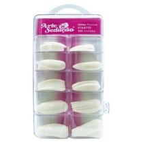 Unhas Postiças Stiletto, 100 Unidades, Arte Sedução Unhas Postiças Stiletto, 100 Unidades, Arte Sedução