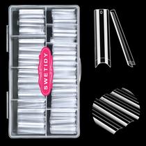 Unhas Postiças SWETIDY XXL - 500 Unidades - Extra Longas e Transparentes