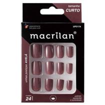 Unhas Postiças UP217A Tamanho Curto Avelã - Macrilan Unhas Postiças UP217A Tamanho Curto Avelã - Macrilan