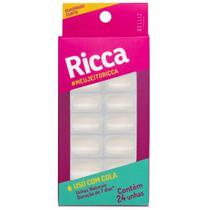 Unhas Ricca Naturais Quadrado Curto 1336