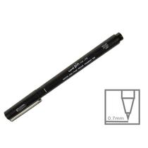 Uni Pin Fine Line Caneta Nanquin 0.7 Preta Uni Pin Fine Line Caneta Nanquin 0.7 Preta