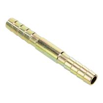 União 8mm Sem Ventil p/ Emenda de Mangueiras de Ar (Aço) União 8mm Sem Ventil p/ Emenda de Mangueiras de Ar (Aço)