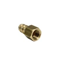 União Bico Mangueira para registro 1/8 NPT Fêmea x 3/8 BM