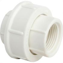 Uniao Branca Amanco Rosca/Rosca 1/2'' X 1/2'' 10215/11869 - Kit C/20 Uniao Branca Amanco Rosca/Rosca 1/2'' X 1/2'' 10215/11869 - Kit C/20