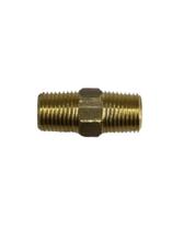 União Conexão Niple 1/8 NPT Macho x 1/8 NPT Macho para gás