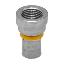 União Conexão Reta Tubo Pex Multicamadas 16x1/2" Gás Druck