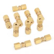 União de Compressão LTWFITTING em Latão 1/8" OD - Pacote com 10 União de Compressão LTWFITTING em Latão 1/8" OD - Pacote com 10