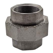 União de Gás Tupy 1.1/2 NPT 3 Peças Ferro Preto Média Pressão União de Gás Tupy 1.1/2 NPT 3 Peças Ferro Preto Média Pressão