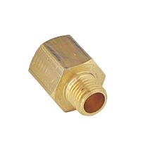 União de Redução Latão 1/2" NPTF x 1/4" NPTM União de Redução Latão 1/2" NPTF x 1/4" NPTM