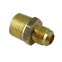 União de Redução Latão 3/4" NPTM x 1/2" SAEM