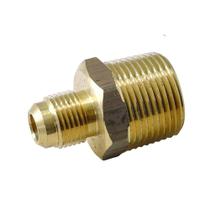 União de Redução Latão 3/4" NPTM x 3/8" SAEM