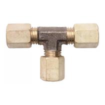 União Emenda Conexão Pneumática Tee Aço Anilha 10mm Completo