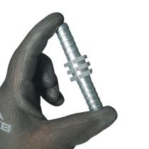 União Emenda Reta Alumínio Com Canal Para Mangueira 1/2 Polegada Londribor