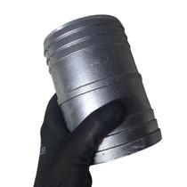 União Emenda Reta Em Alumínio Para Mangueira 4 Polegadas Londribor