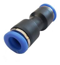 União Emenda Reta Pu 12mm Engate Rápido 10 Pç