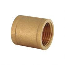 União (luva) em latão Fêmea/Fêmea 1.1/4" - Rosca BSP Emmeti