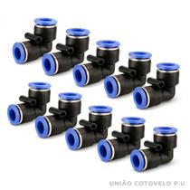 União Pneumática Cotovelo União PU 4mm Engate Rápido União Pneumática Cotovelo União PU 4mm Engate Rápido