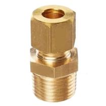 União Porca Anilha Compressão Tubo Cobre 3/8 X 1/2 Macho
