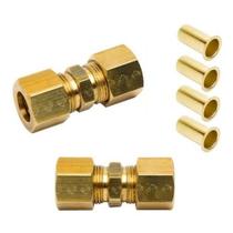 União Porca Anilha Insert Compressão Emenda Tubo 3/16 2un