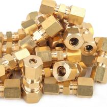 União redutora de compressão LTWFITTING 3/16 polegadas OD x 1/4 polegada OD latão (pacote com 5)