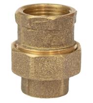 União Solda e Rosca de Cobre Latão 22mm x 3/4" Sem Anel BKA
