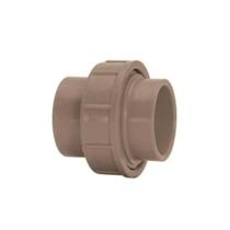 União Soldável 40MM em PVC com Junta Soldável Corpo Desmontável por Rosca Plastubos União Soldável 40MM em PVC com Junta Soldável Corpo Desmontável por Rosca Plastubos