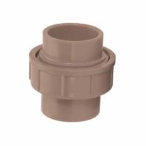 União Soldável 85mm PVC PN 750 kPa - Amanco - Adesivo Plástico - Venda Unitário