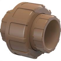 Uniao Tigre PVC Liso Liso 3/4 Marrom Uniao Tigre PVC Liso Liso 3/4 Marrom