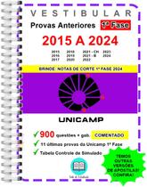 Unicamp 1ª Fase Provas 2015 a 2024 Gabarito Comentado